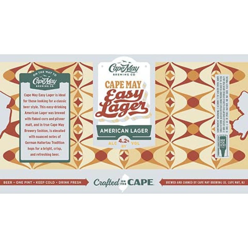 Cape May Easy Lager 16OZ SINGLE CAN