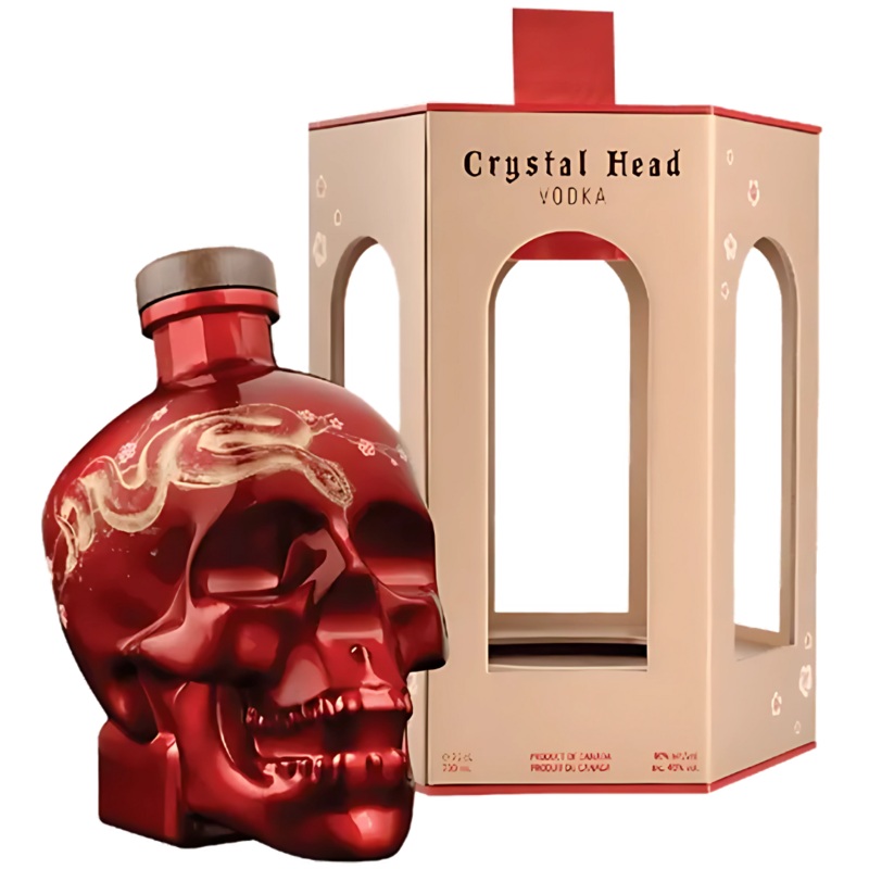 Crystal Head Vodka Year of the Snake 2025 Lunar New Year Limited Edition
