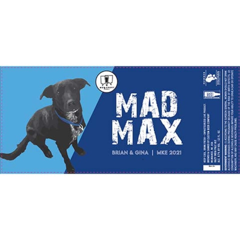 Custom Madmax Hazy IPA 12OZ SINGLE CAN