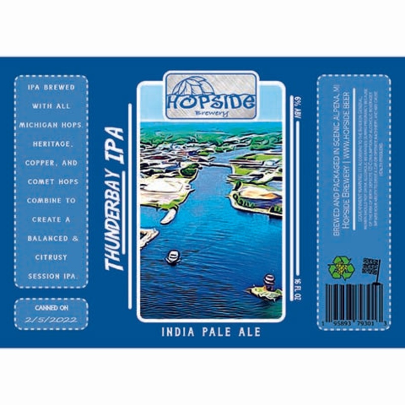 Hopside Thunderbay IPA 16OZ SINGLE CAN