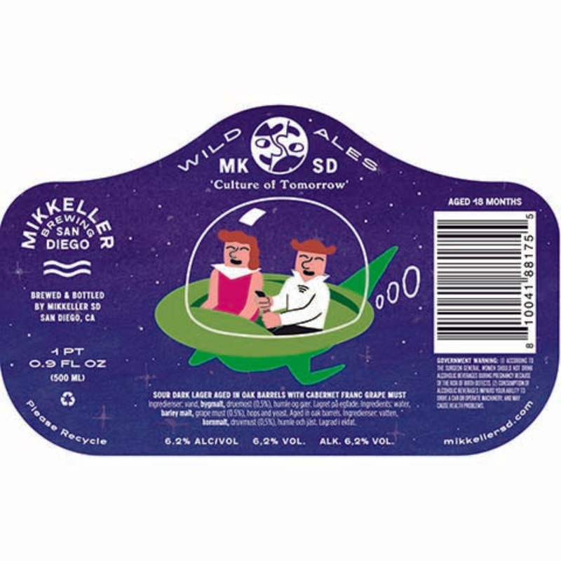 Mikkeller Culture of Tomorrow Sour Dark Lager 500ML BTL