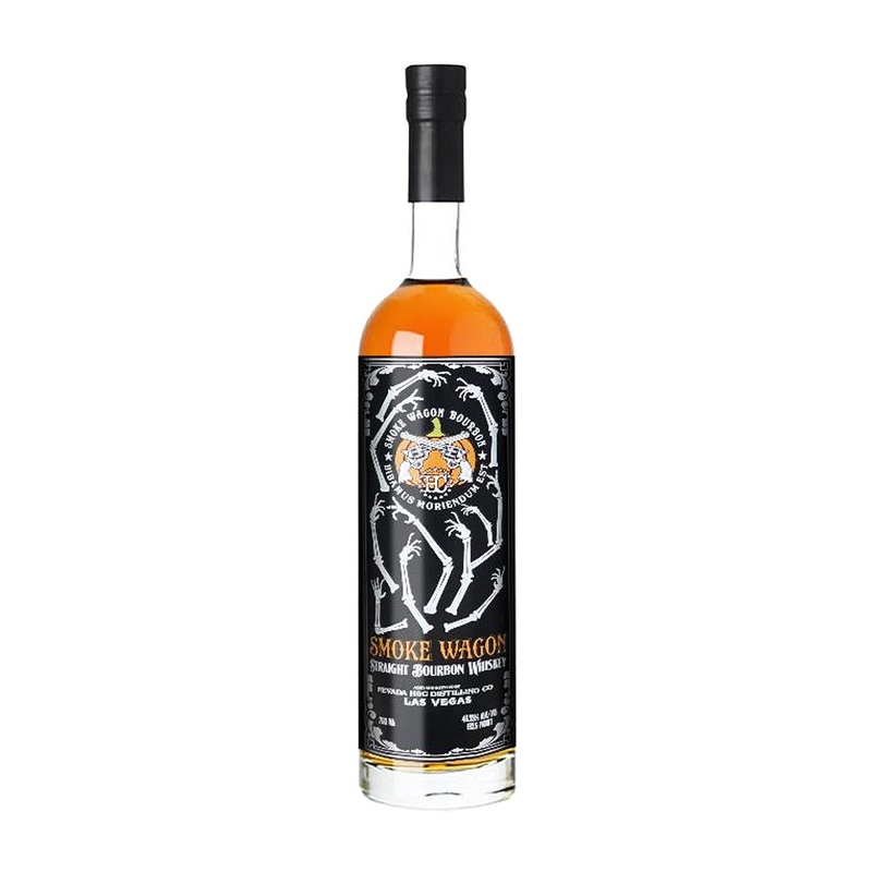 Smoke Wagon Straight Bourbon Glow In The Dark Halloween Edition 2022 Single Bottle