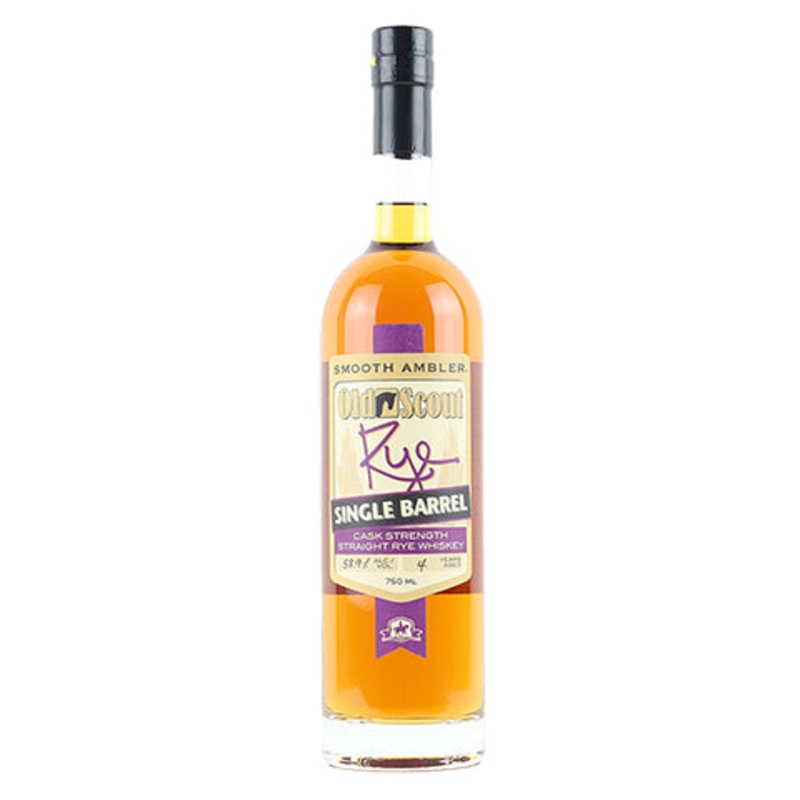 Smooth Ambler Old Scout Rye Single Barrel Cask Strength 750ML BTL