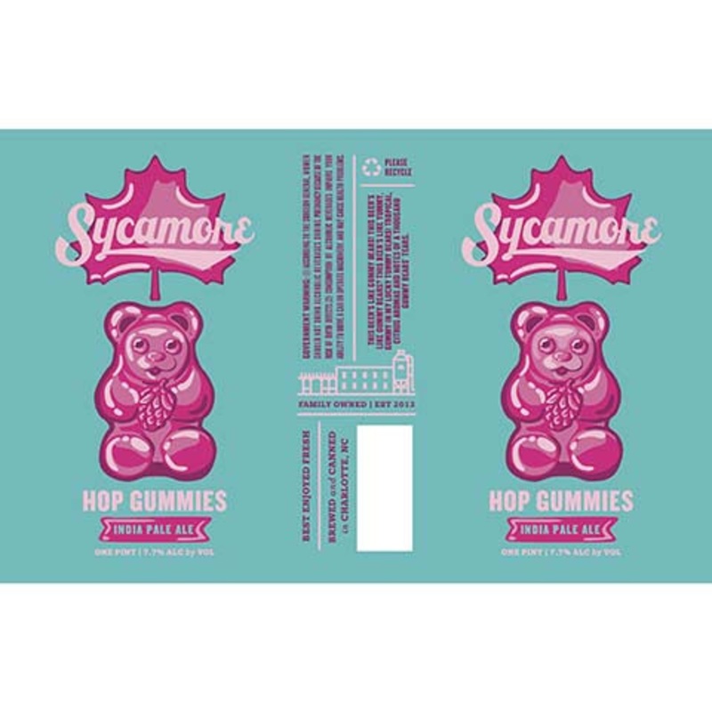 Sycamore Hop Gummies IPA 16OZ SINGLE CAN