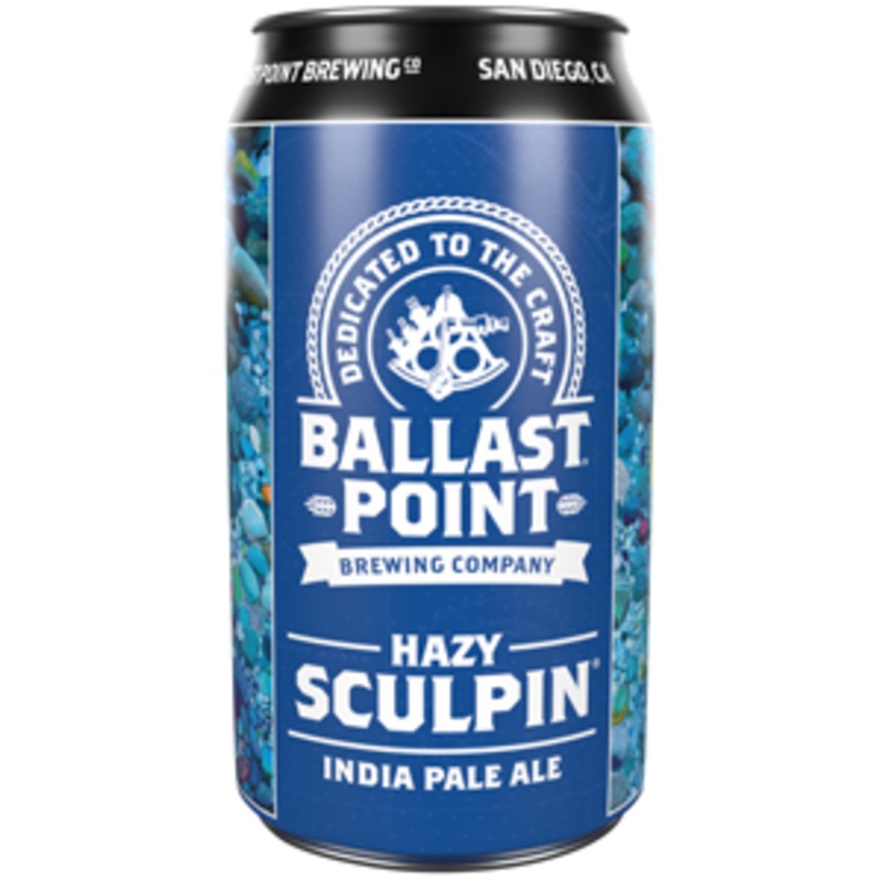 Ballast Point Hazy Sculpin 24 – 12oz Cans, 6 Pack