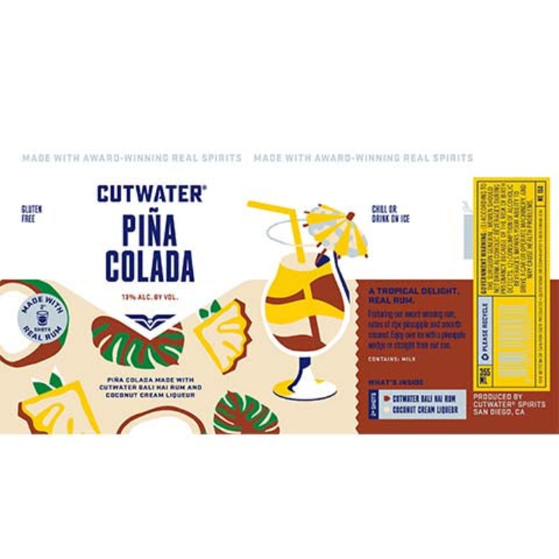 Cutwater Pina Colada 355ML CAN