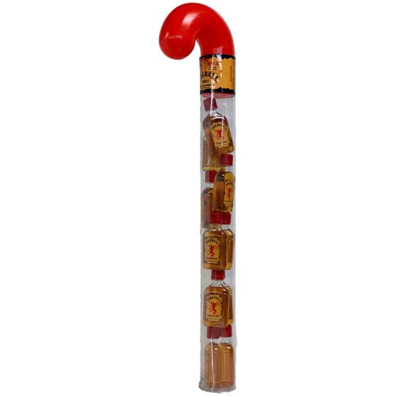 FIREBALL CINNAMON WHISKY CANDY CANE PACK 50ML 10PK @ St. Albert [1028449] 500 ml