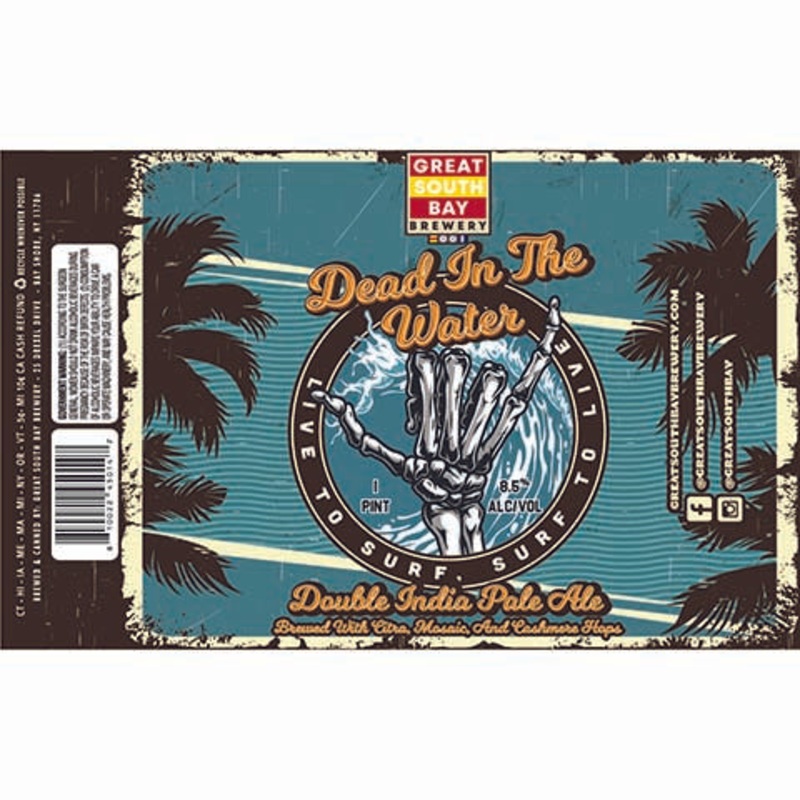 Great South Bay Dead In The Water DIPA 12OZ SINGLE CAN