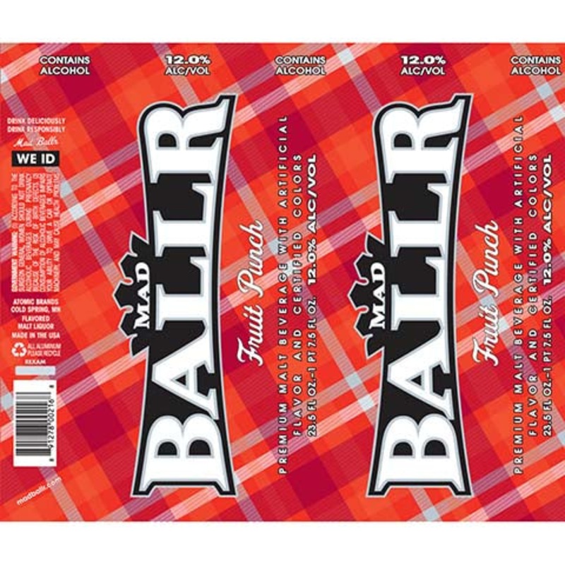 Mad Ballr Fruit Punch 23.5OZ SINGLE BTL