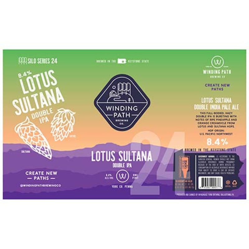 Winding Path Lotus Sultana DIPA 16OZ SINGLE CAN