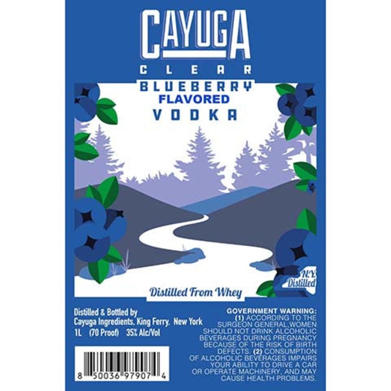 Cayuga Blueberry Vodka 1L BTL