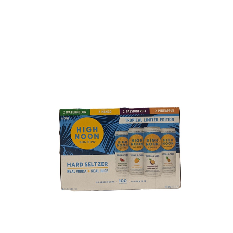 High Noon Tropical Variety 8 Pack