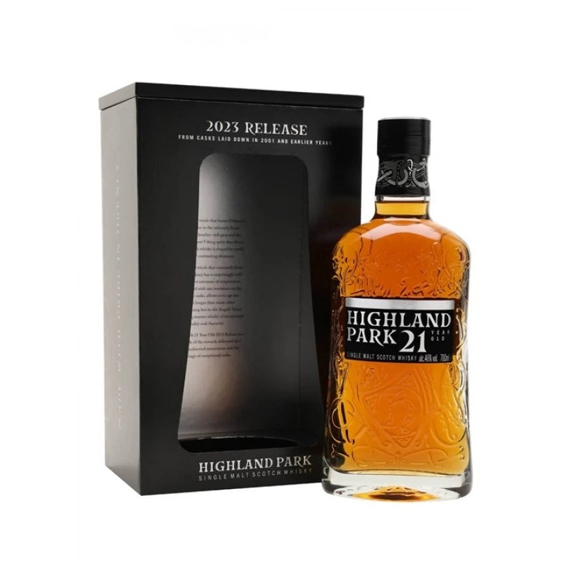 HIGHLAND PARK 21YR SINGLE MALT SCOTCH WHISKY 700ML @ Sage Hill [1014017] 750 ml