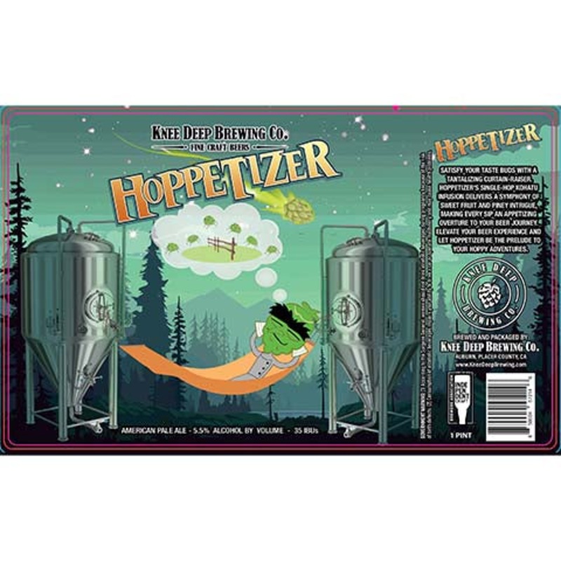 Knee Deep Hoppetizer Pale Ale 16OZ SINGLE CAN