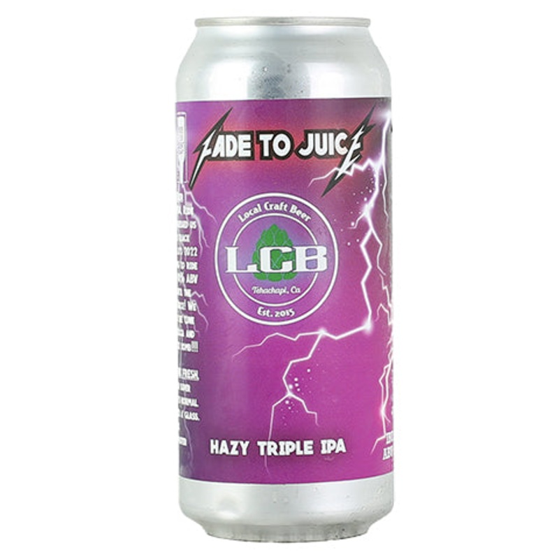 Local Craft Beer Fade To Juice TIPA 16OZ SINGLE CAN