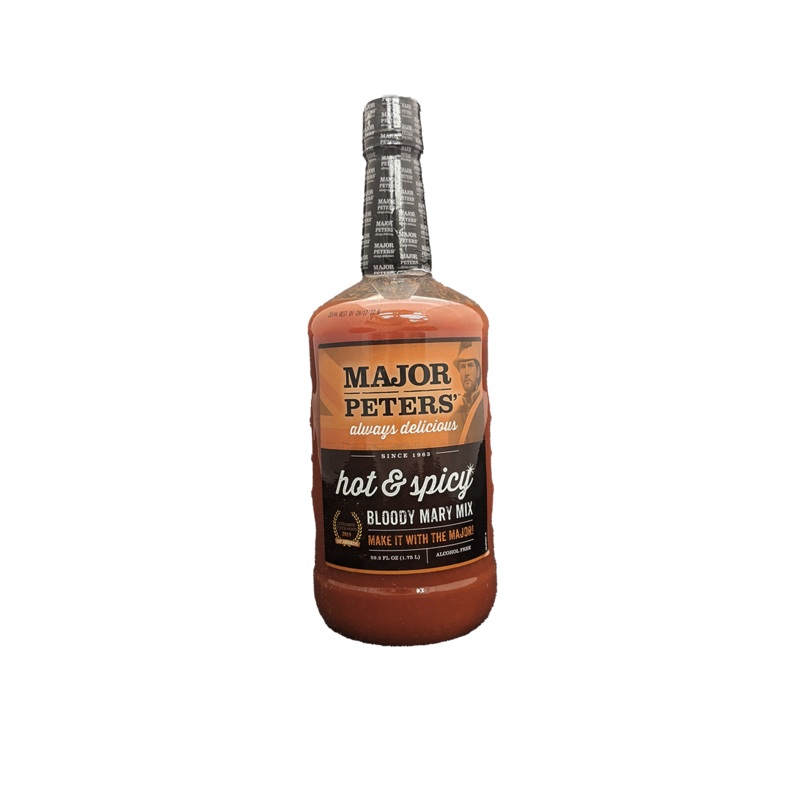 Major Peters Hot & Spicy Bloody Mary Mix 1.75L