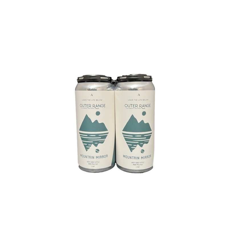 Outer Range Mountain Mirror IPA 4 Pack Cans