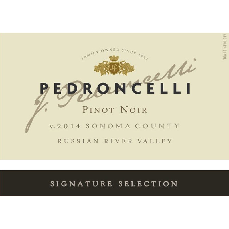 PEDRONCELLI PINOT NOIR RUSSIAN RIVER 2021 750 mL
