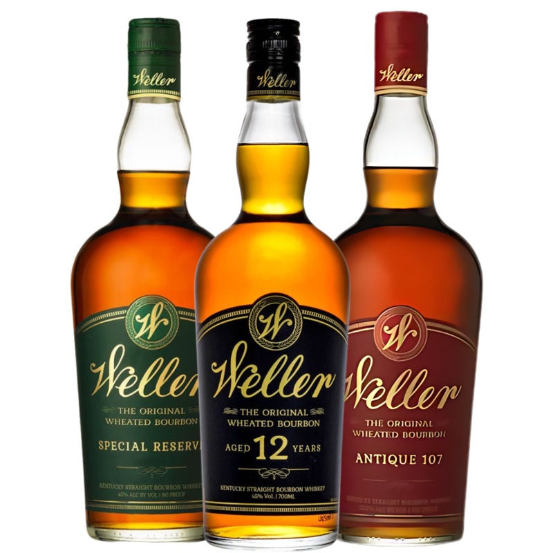 The Weller Reserve Series: Special Reserve, Antique 107 & 12 Year