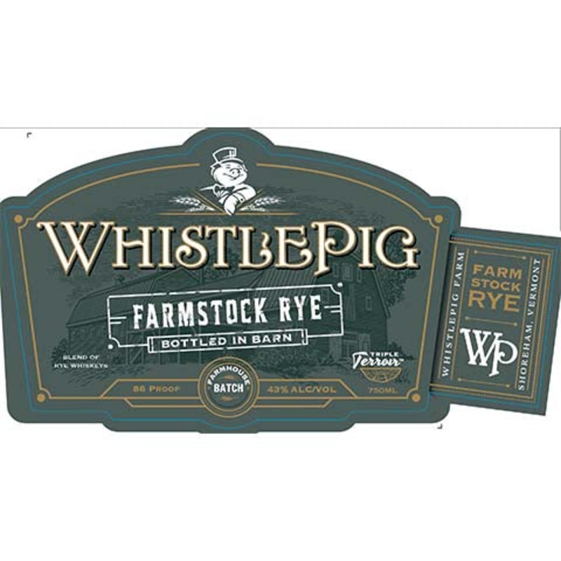Whistlepig Bottled In Bond Farmstock Rye Whiskey 750ML BTL