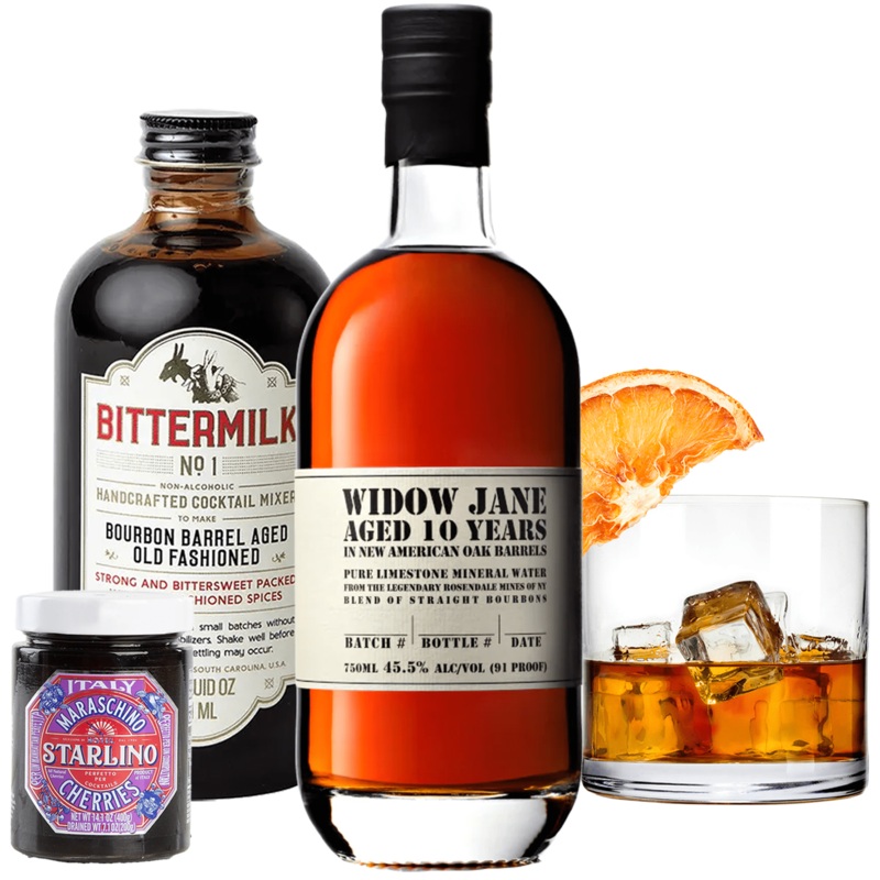 Widow Jane Bourbon Old Fashioned Gift Basket Cheers