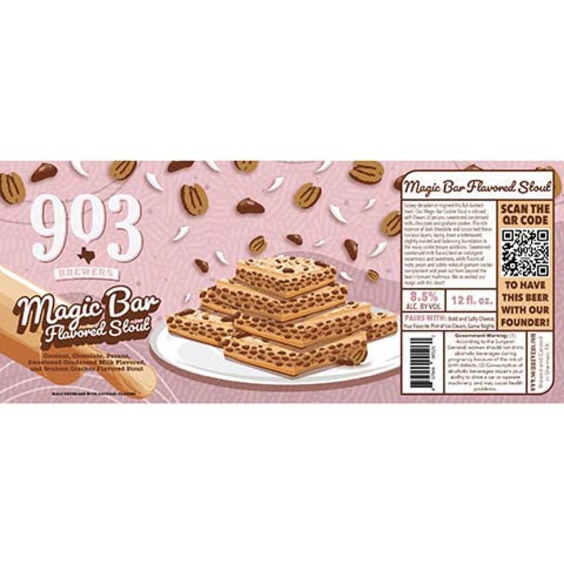 903 Brewers Magic Bar Flavored Stout 12OZ SINGLE CAN