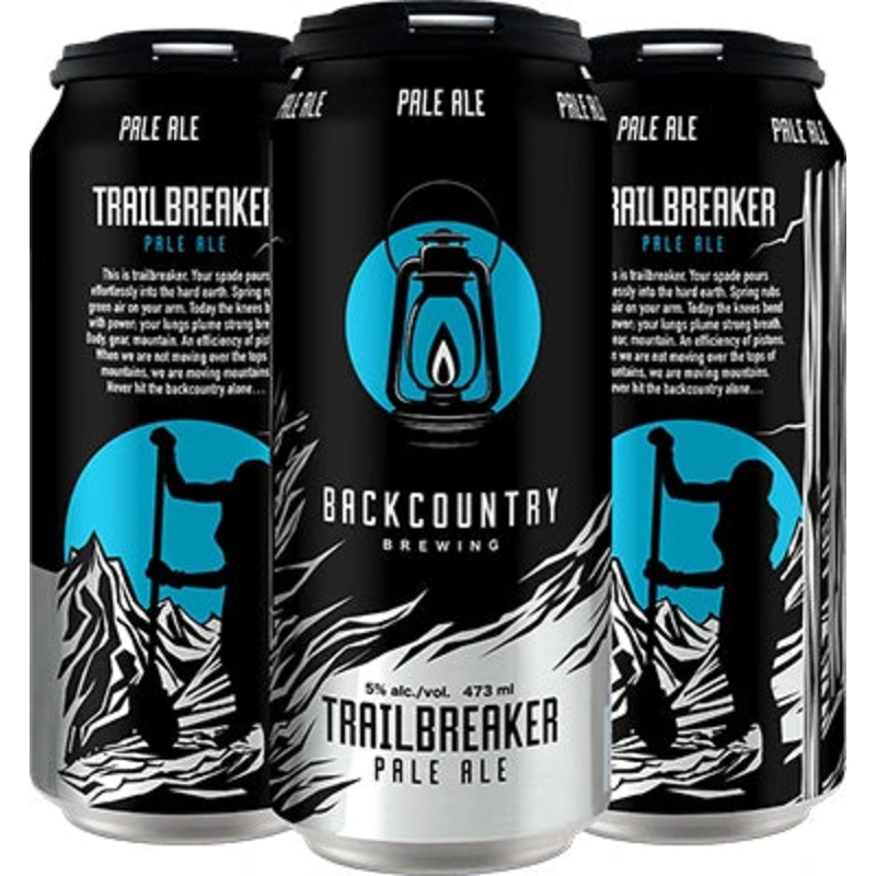 BACKCOUNTRY TRAILBREAKER 473ML 4PK CAN @ Kelowna [1029305] 1892 ml