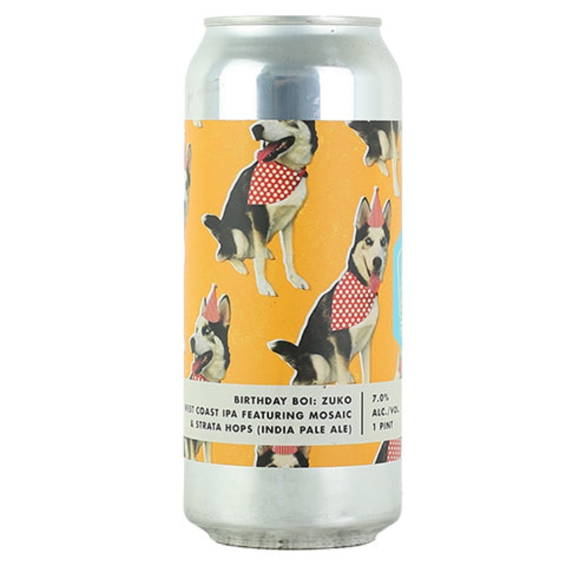 Bottle Logic Birthday Boi: Zuko IPA 16OZ SINGLE CAN
