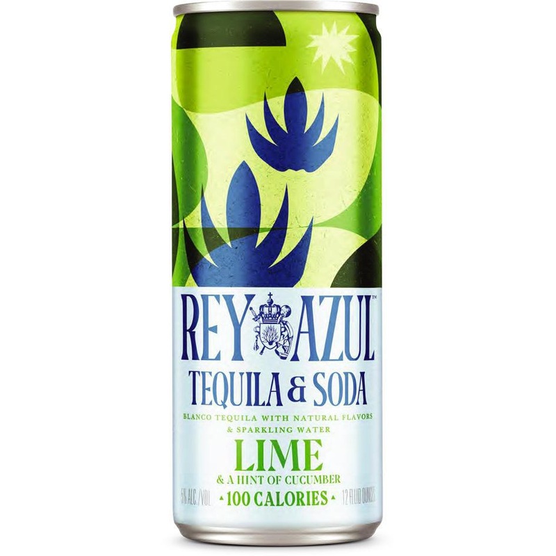 Cocktail Rey Azul 4pk Tequila & Soda Lime