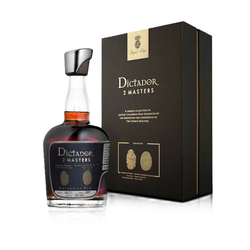 DICTADOR 2 MASTERS ROYAL TOKAJI AMBER RUM 700ML @ Emerald Hills [1032516] 700 ml