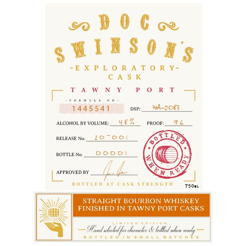 Doc Swinsons Exploratory Cask Tawny Port Straight Bourbon