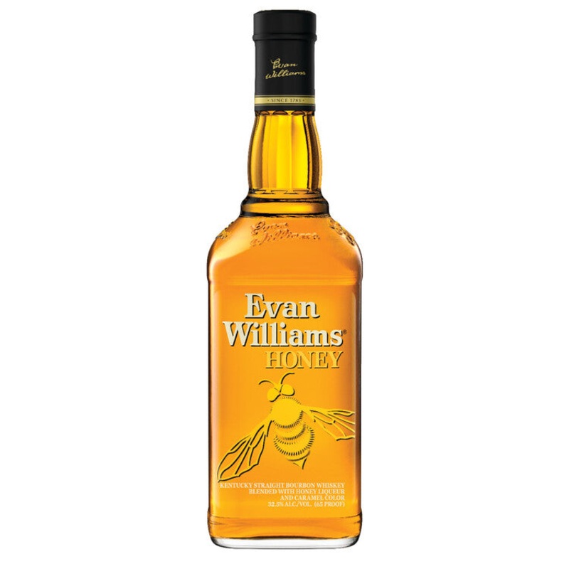 EVAN WILLIAMS HONEY WHISKEY LIQUEUR 65 750ML 750ML