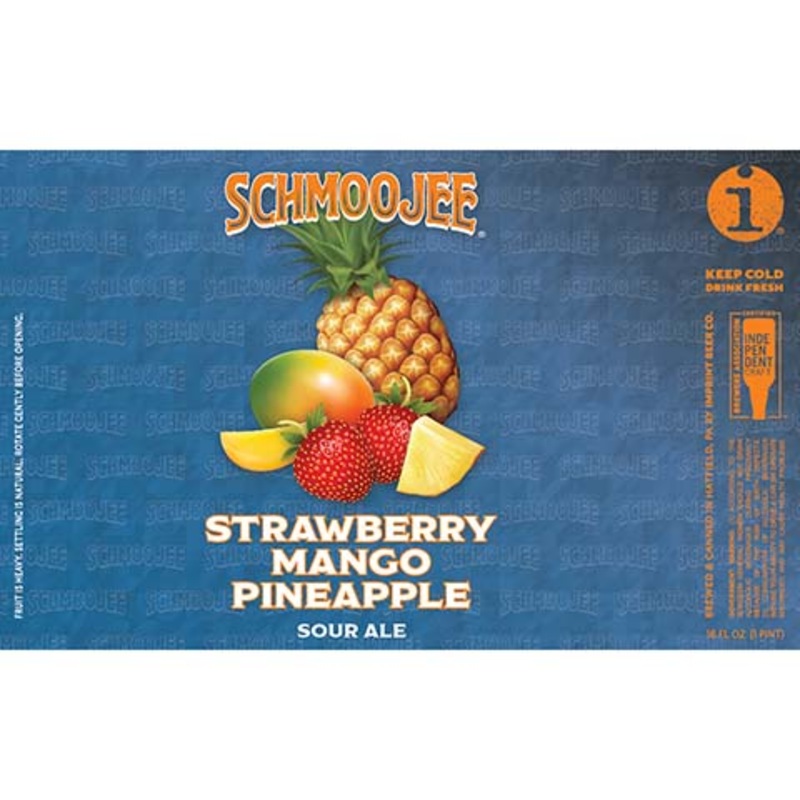 Imprint Schmoojee Strawberry Mango Pineapple Sour Ale 16OZ SINGLE CAN