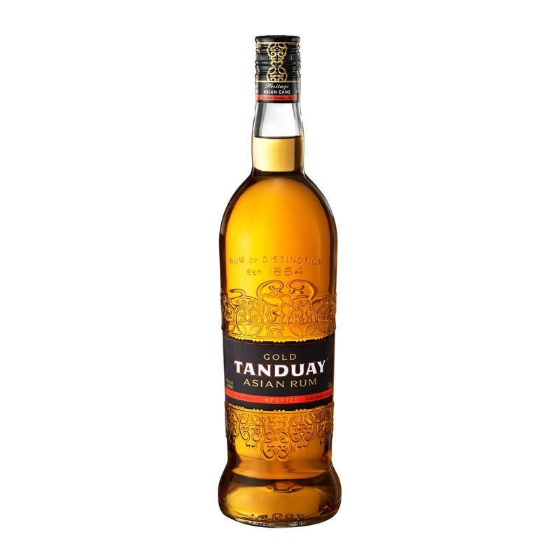 TANDUAY ASIAN RUM GOLD 750 ML