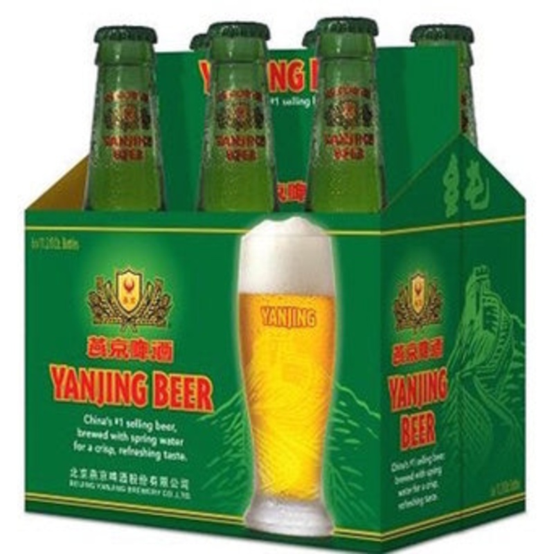 YANJING BEER 330ML 6PK BT @ Sage Hill [1001211] 1800 ml