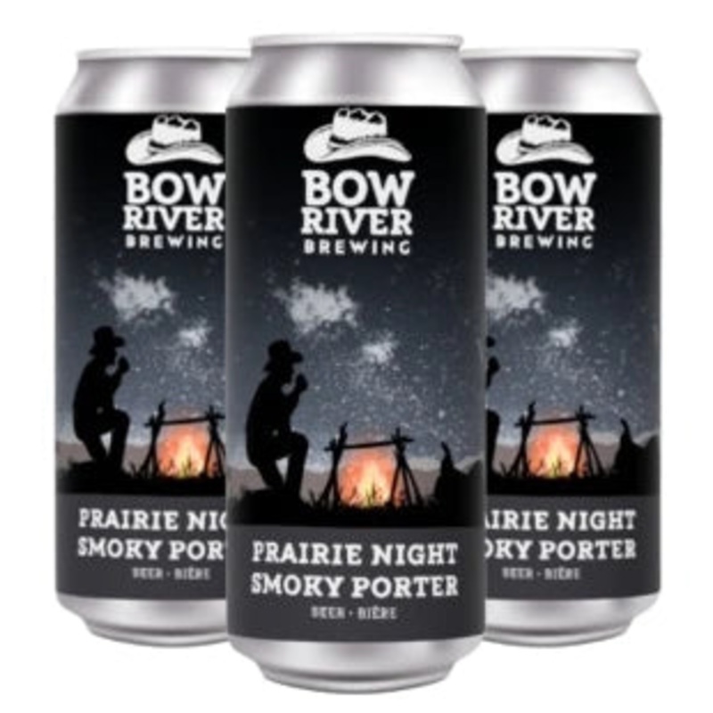 BOW RIVER PRAIRIE NIGHT SMOKY PORTER 473ML 4PK CAN @ Emerald Hills [1044517] 1892 ml