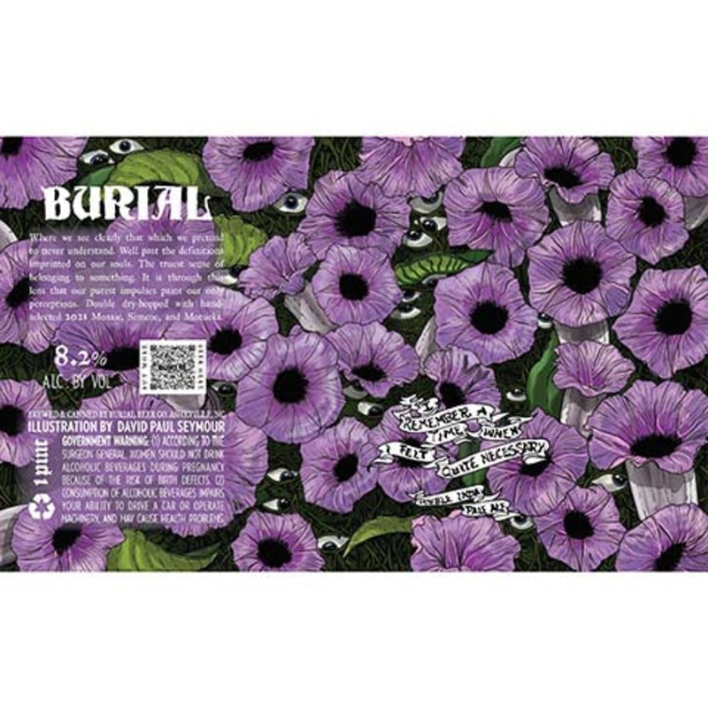 Burial I Remember A Time When I Felt Quite Necessary TIPA 16OZ SINGLE CAN