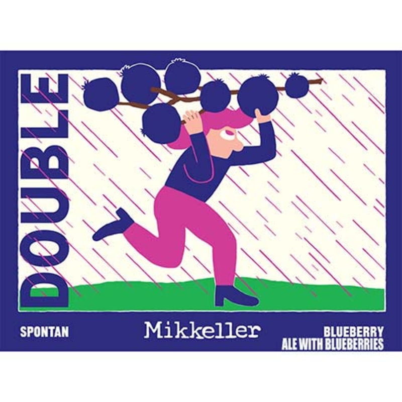 Mikkeller Spontan Double Blueberry 375ML BTL