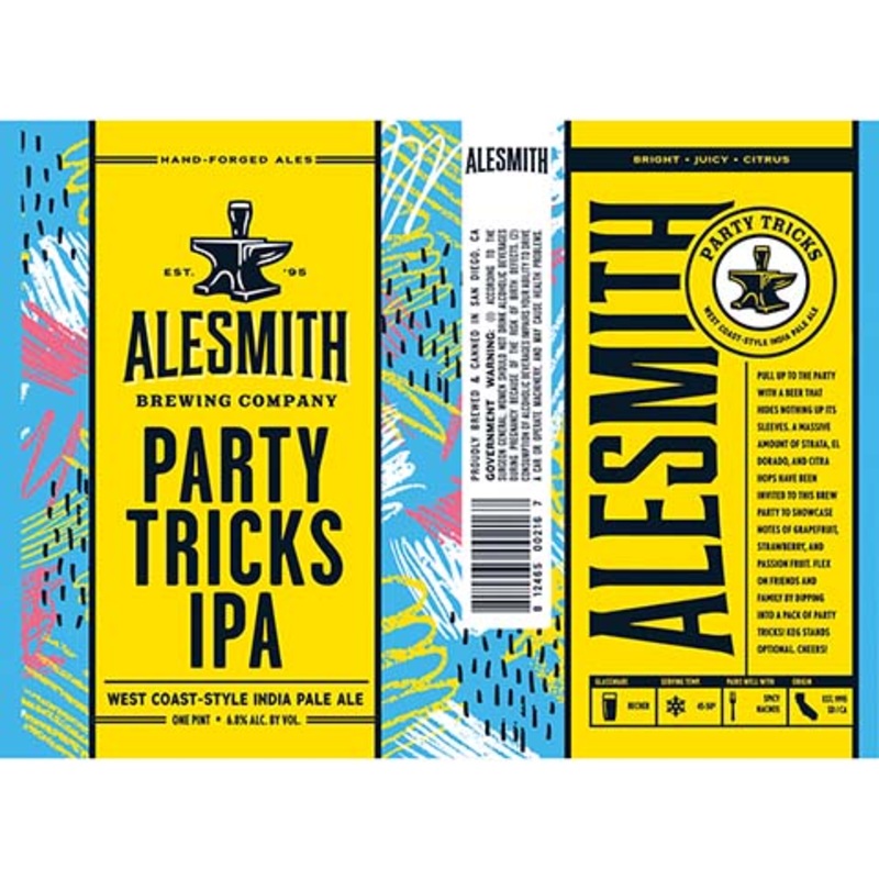Alesmith Party Tricks IPA 16OZ SINGLE CAN