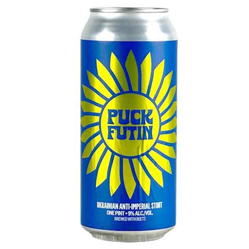 Black Hammer Puck Futin Anti-Imperial Stout 16OZ SINGLE CAN