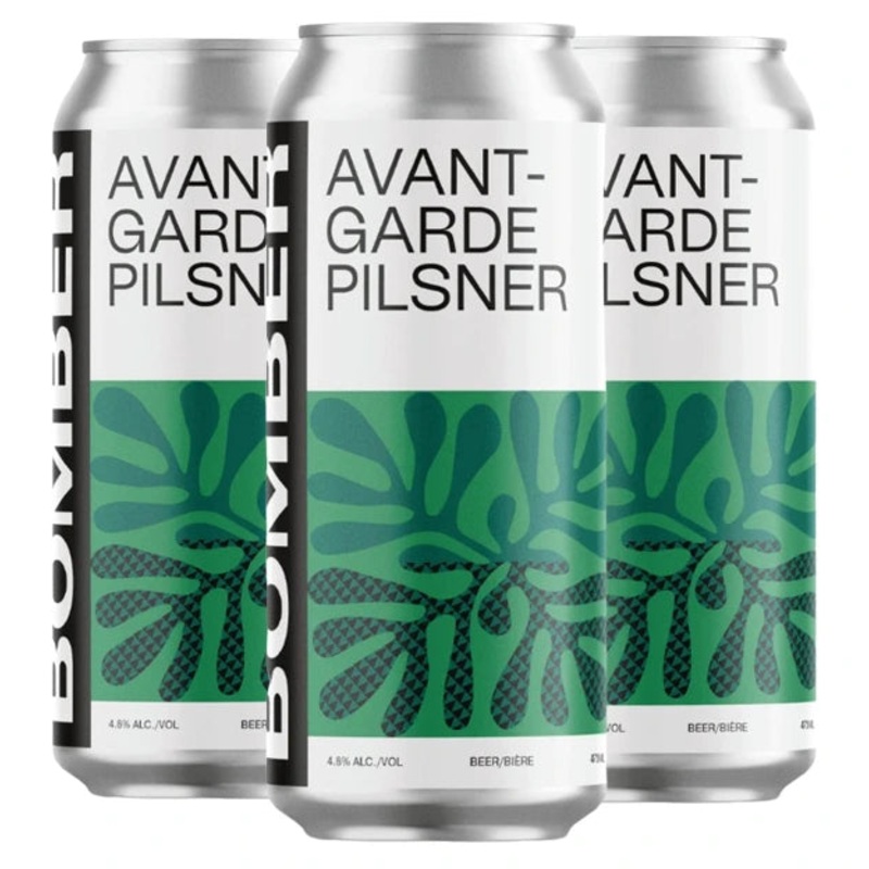 BOMBER AVANTE GARDE PILSNER 473ML 4PK CAN @ Kelowna [1035351] 1892 ml