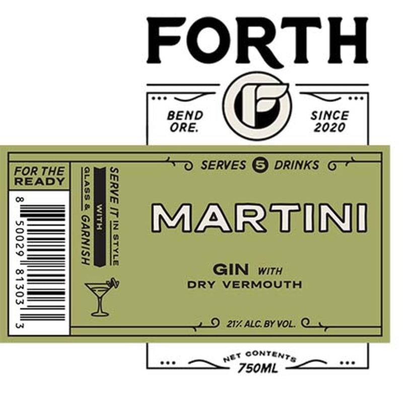 Forth Martini 750ML BTL