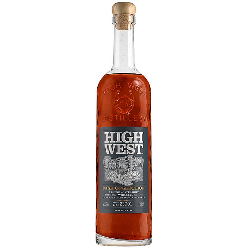 HIGH WEST STRAIGHT BOURBON CASK COLLECTION CABERNET SAUVIGNON BARREL 100 750ML 750ML