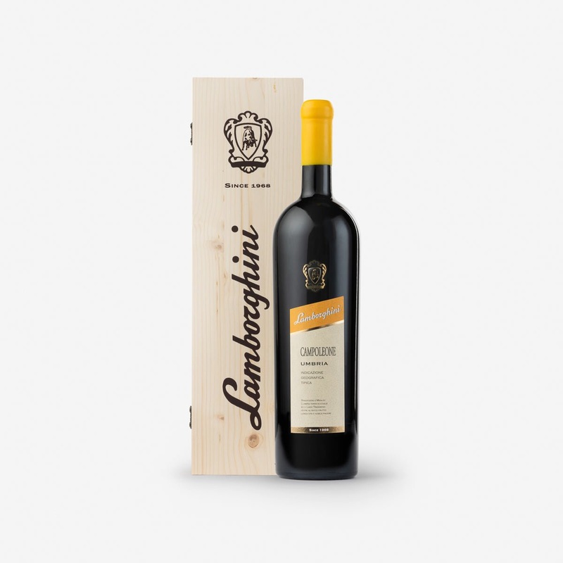Lamborghini: Campoleone Umbria Rosso with Wooden Gift Box (1500ml)