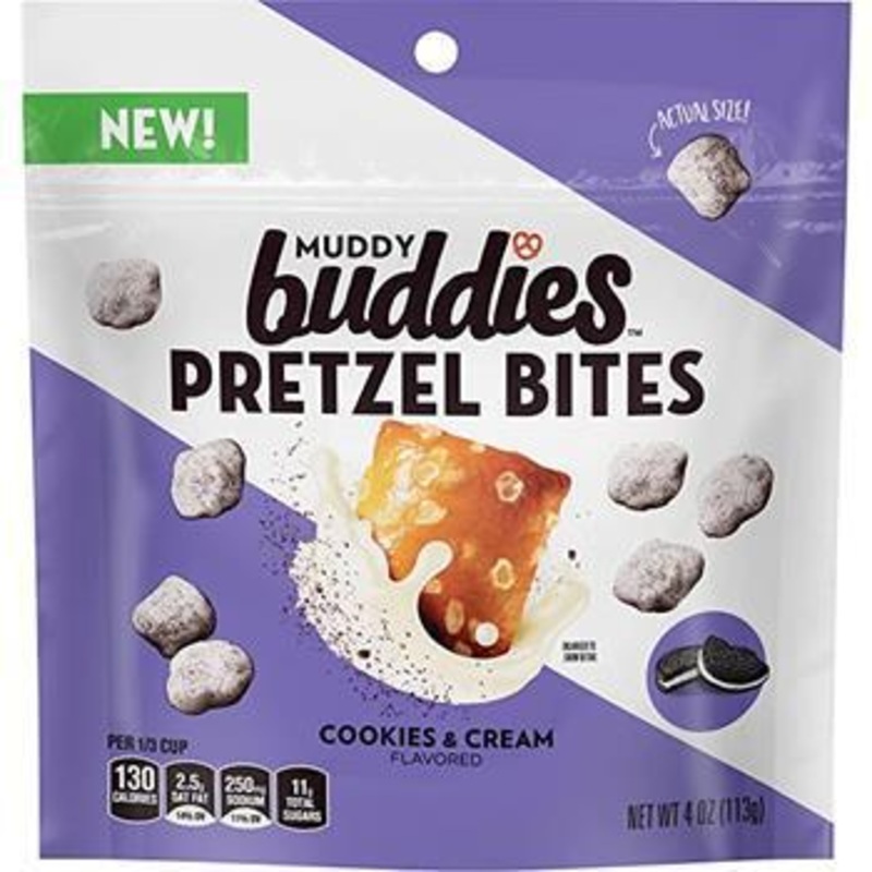 Misc Snacks Muddy Buddies Pretel Bites Cookies & Cream