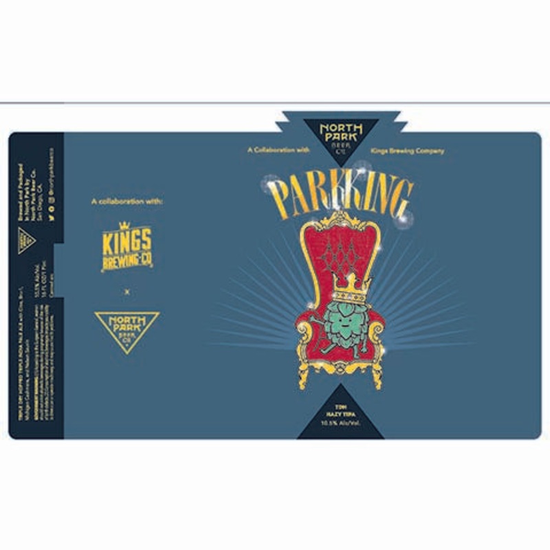North Park Parkking TDH Hazy IPA 16OZ SINGLE CAN