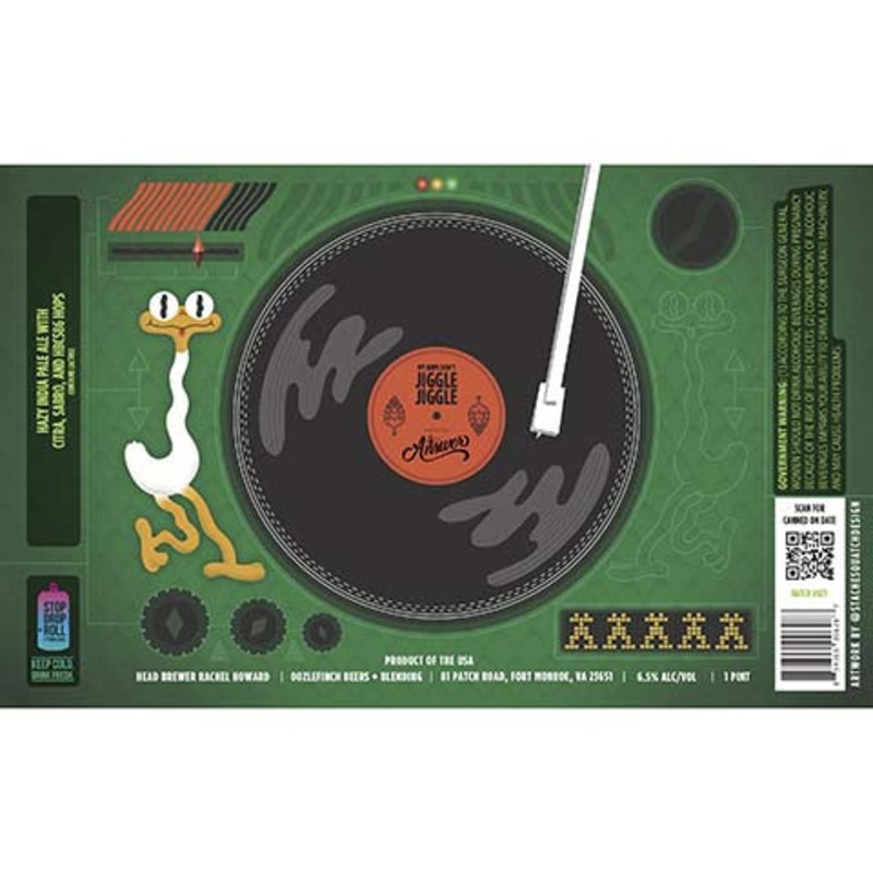 Oozlefinch My Hops Don’t Jiggle Jiggle Hazy IPA 16OZ SINGLE CAN