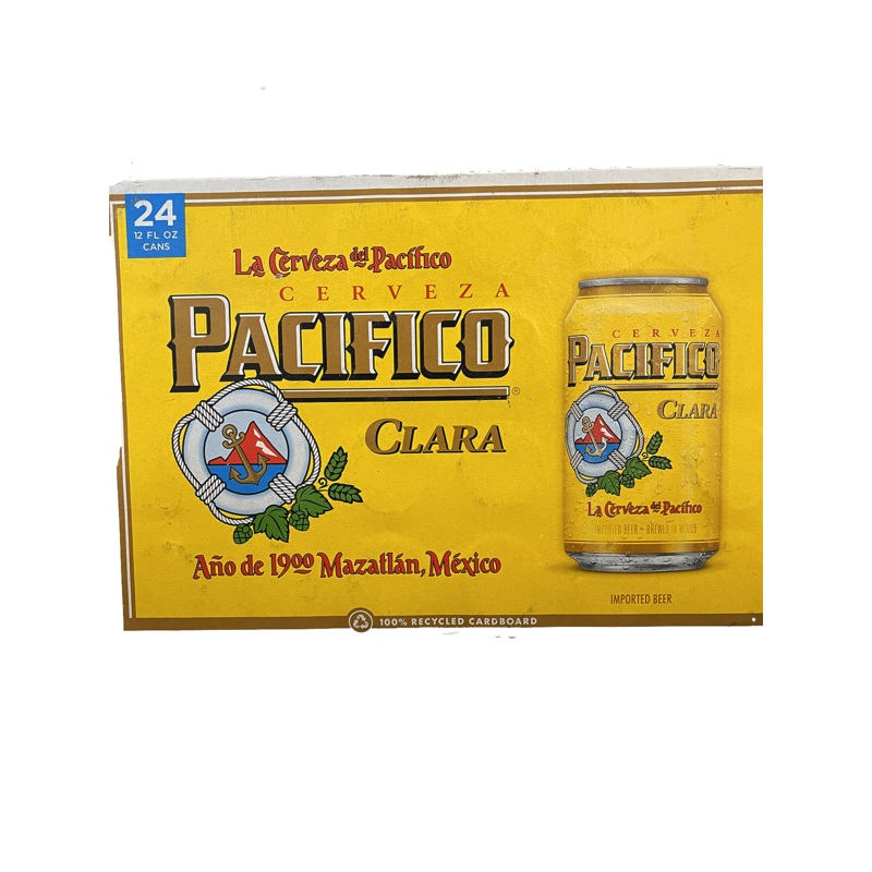 Pacifico 24 Pack Cans