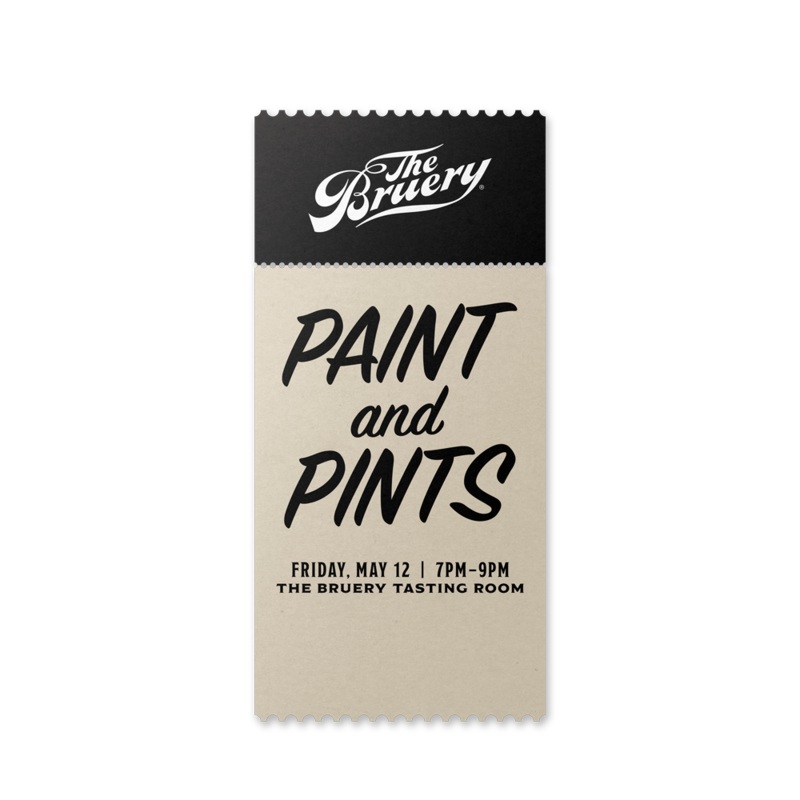 Paint and Pints Night – Friday, May 12th