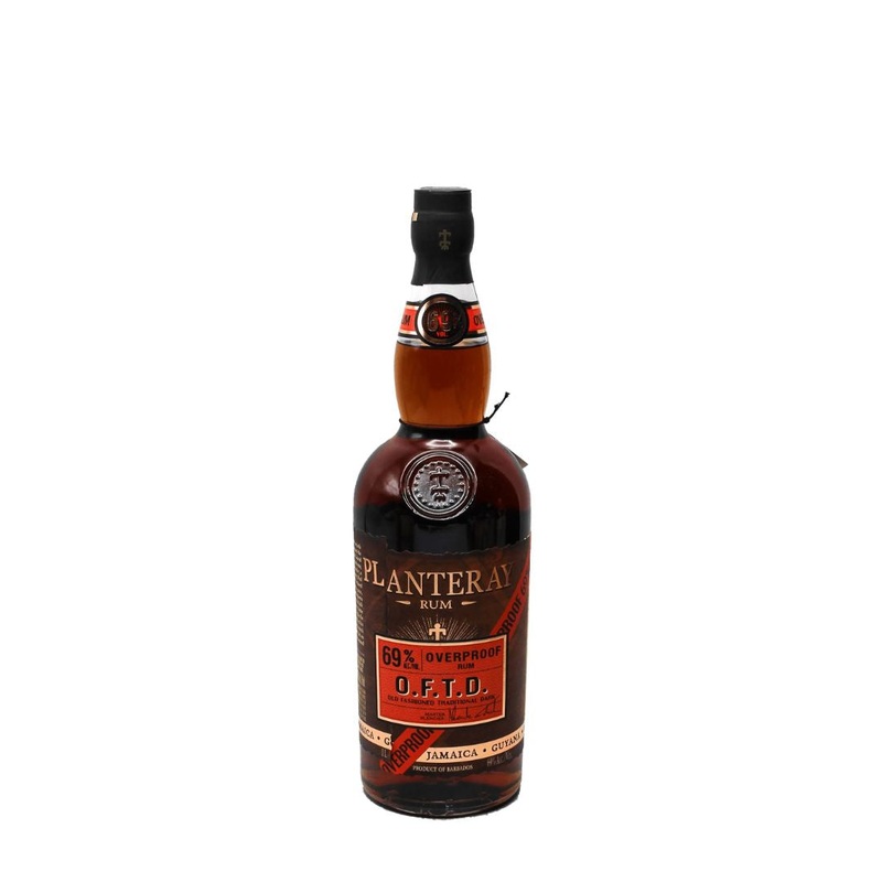 Planteray Overproof Artisanal OFTD Rum 1L